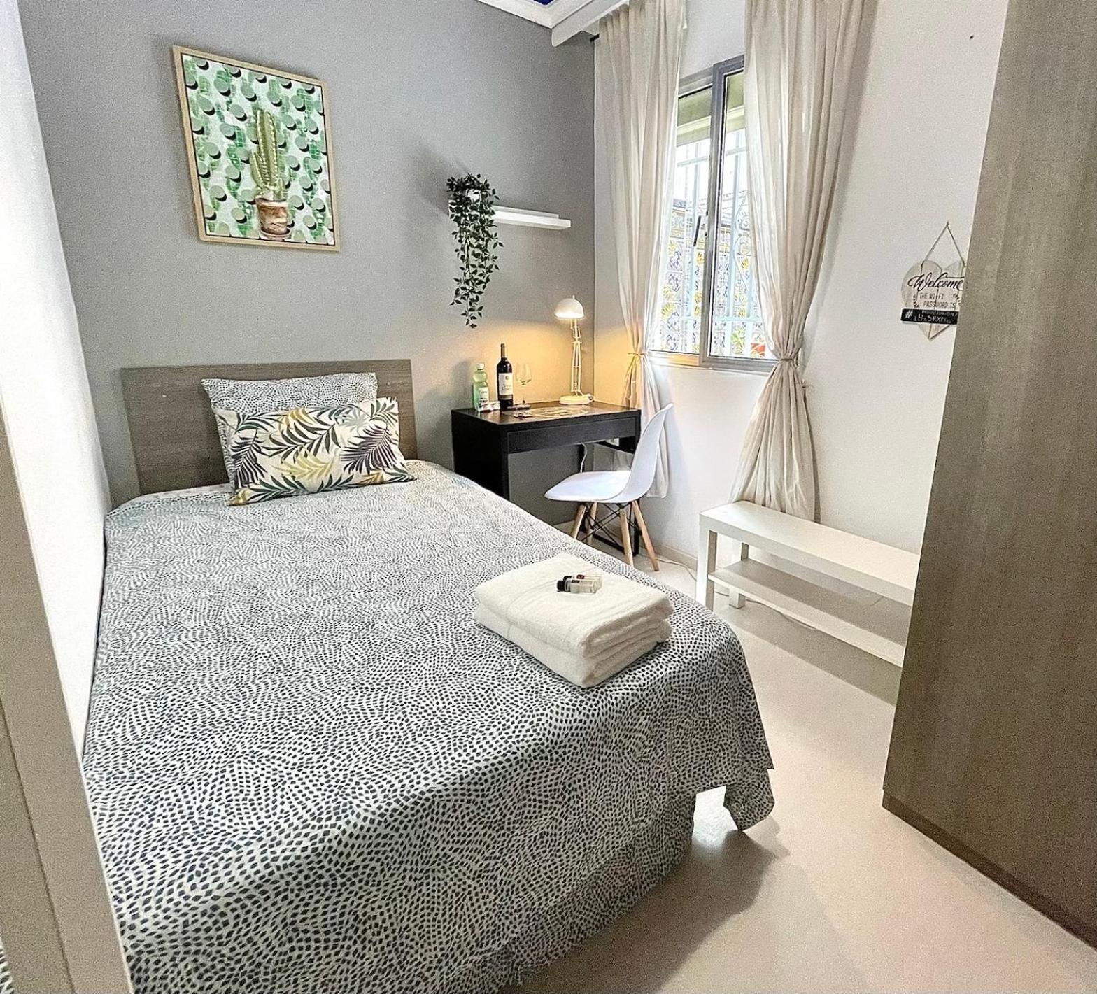 Central Private Bedroom - Comfy&Quiet - Near City Of Arts And Sciences バレンシア エクステリア 写真